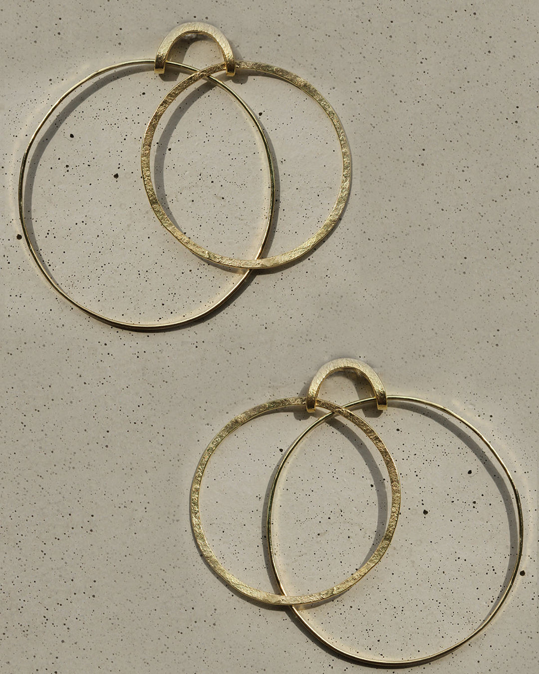 Double Rainbow Hoops (OOAK)
