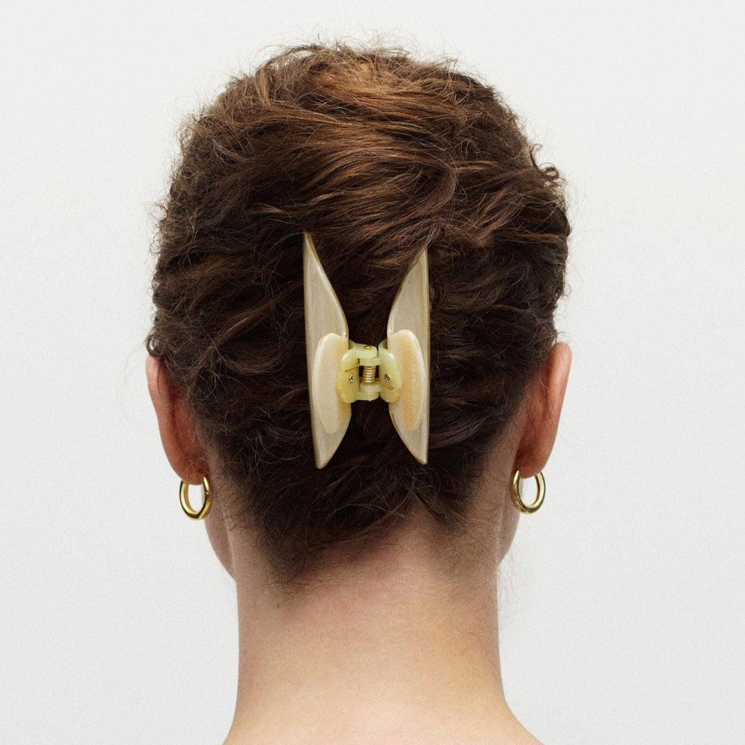 Midi Claw in Blonde Tortoise
