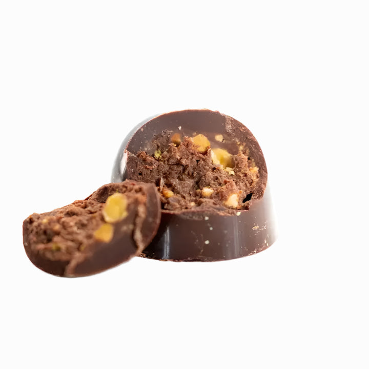 Dark Chocolate Pistachio Bon Bons