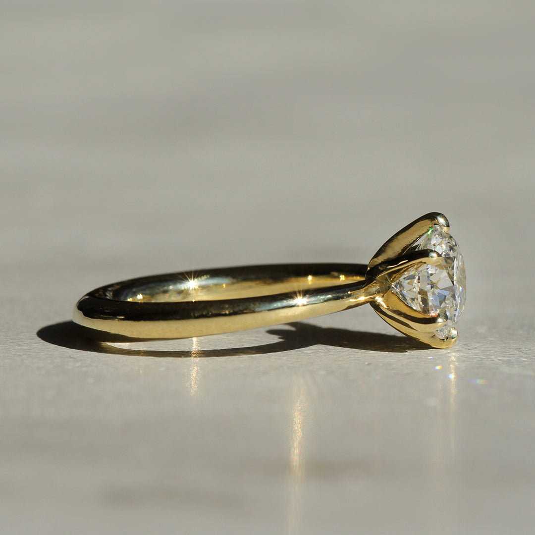 Six-Prong - Round Solitaire