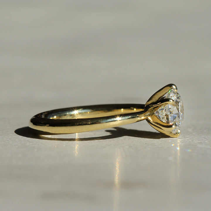 Six-Prong - Round Solitaire
