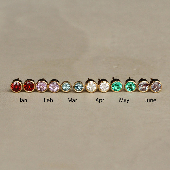 Gemstone Studs