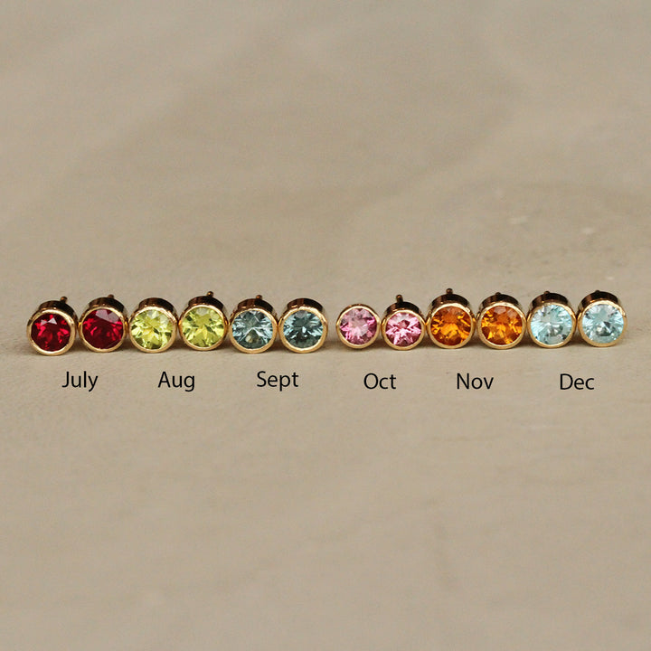 Gemstone Studs