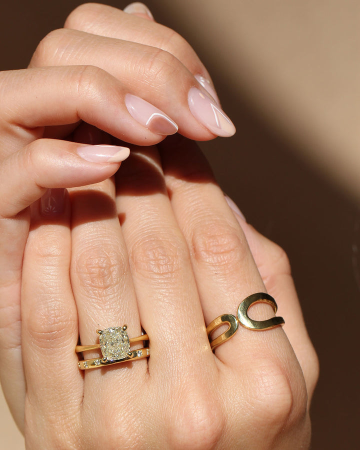 Forged Double Loop Ring