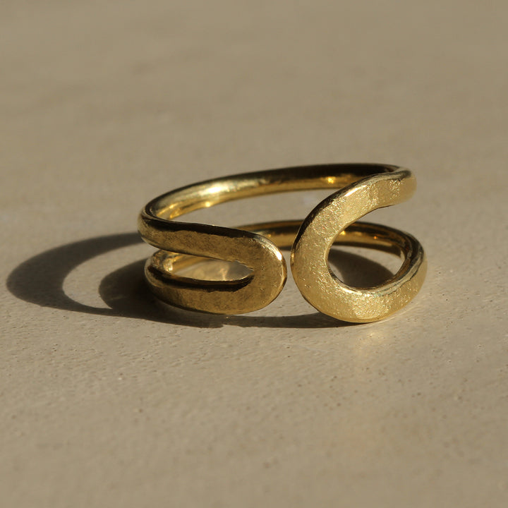 Forged Double Loop Ring