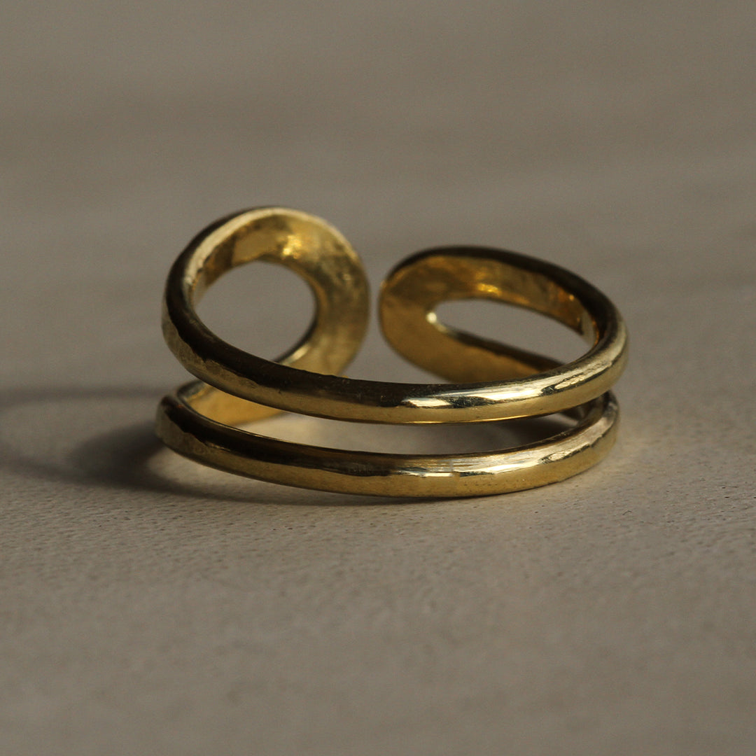 Forged Double Loop Ring
