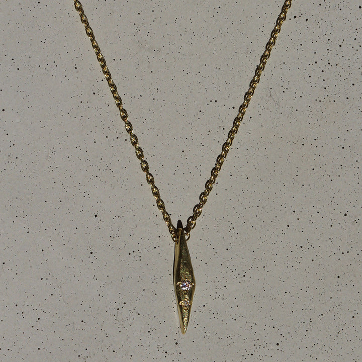 Eliza Necklace with Diamonds