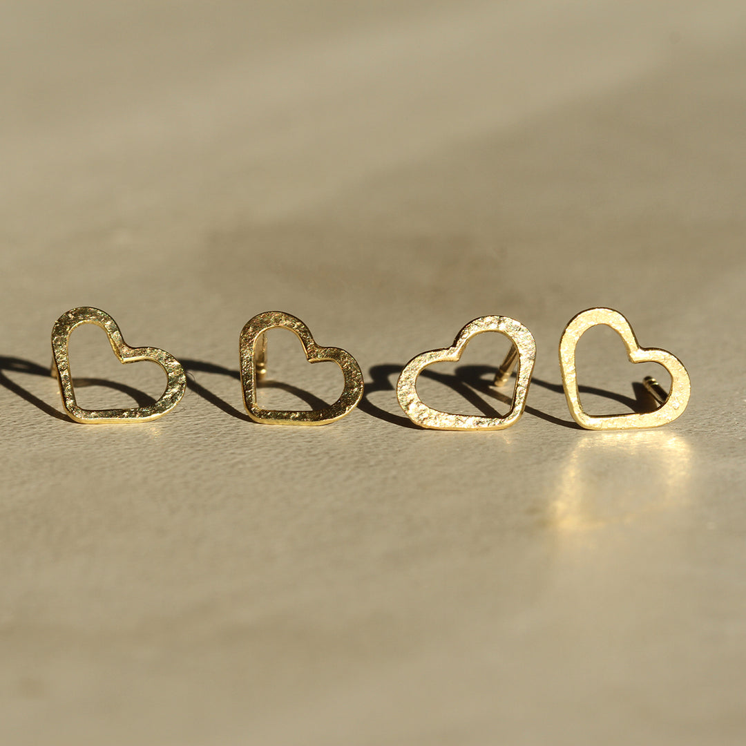 Heart Studs