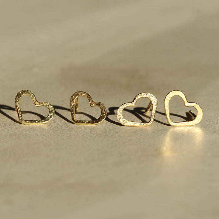 Heart Studs