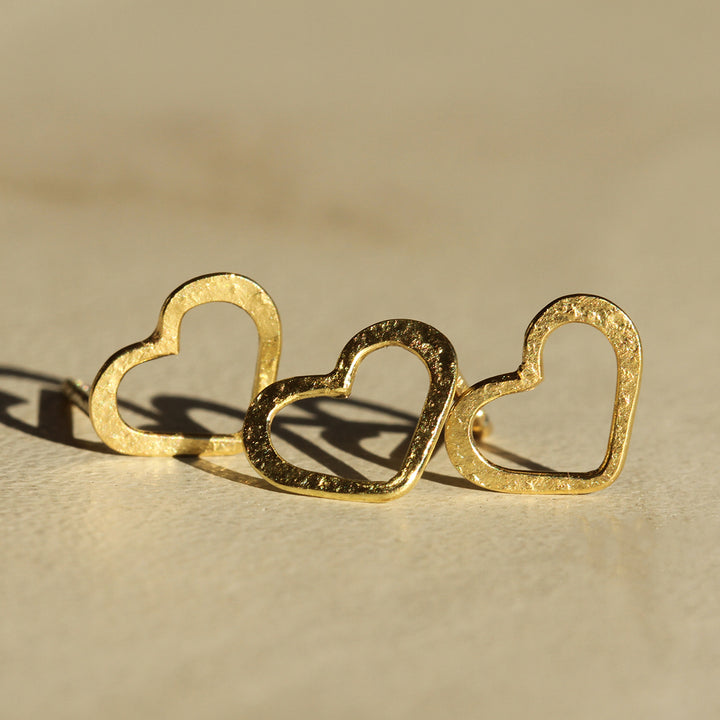 Heart Studs