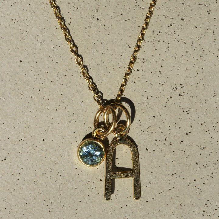 Maquette Letter Charm