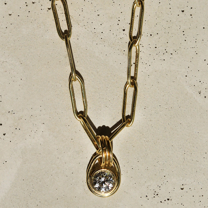 Orbit Diamond Charm