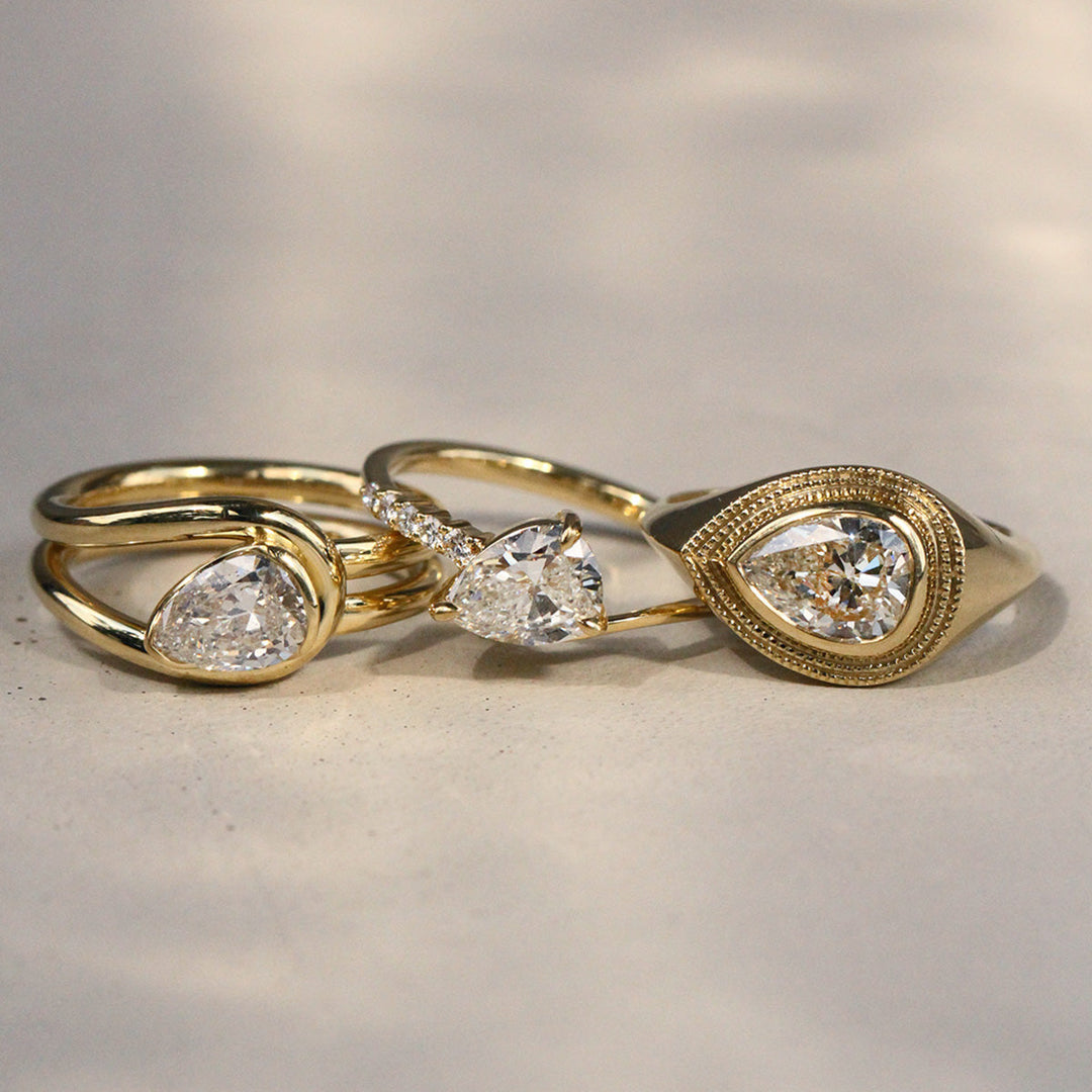 Crest Ring - Pear