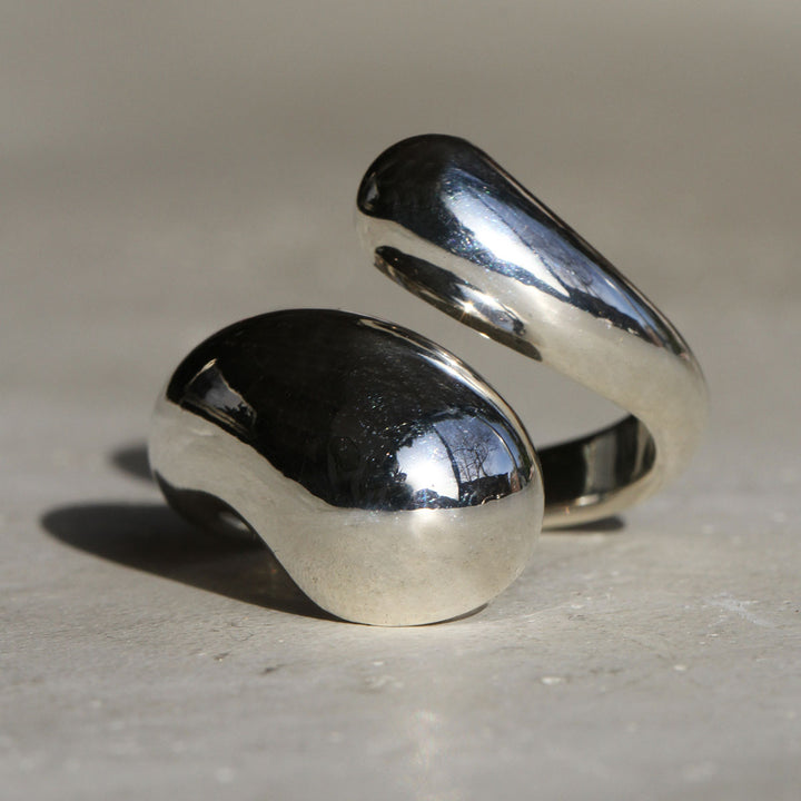 Double Bubble Ring - Sterling Silver