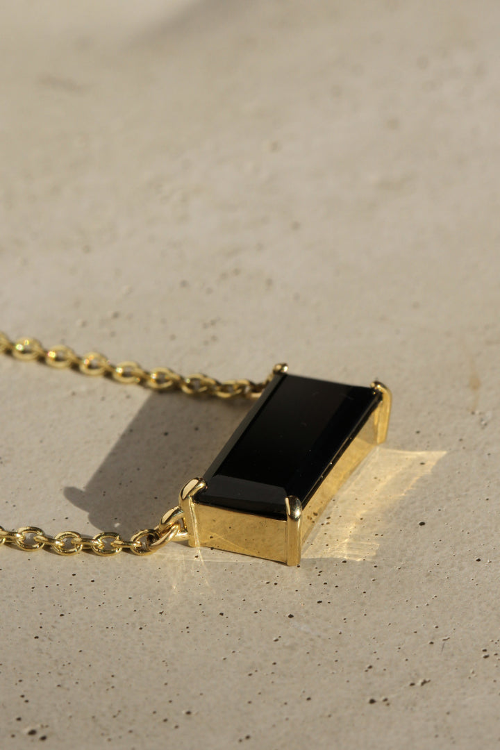 Tourmaline East-West Necklace