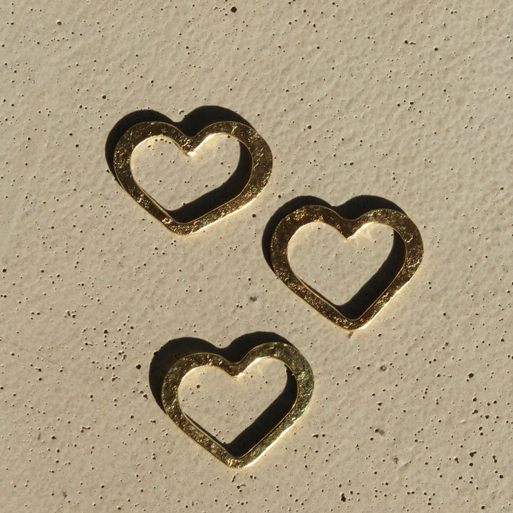 Forged Heart Charm