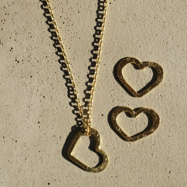 Forged Heart Charm