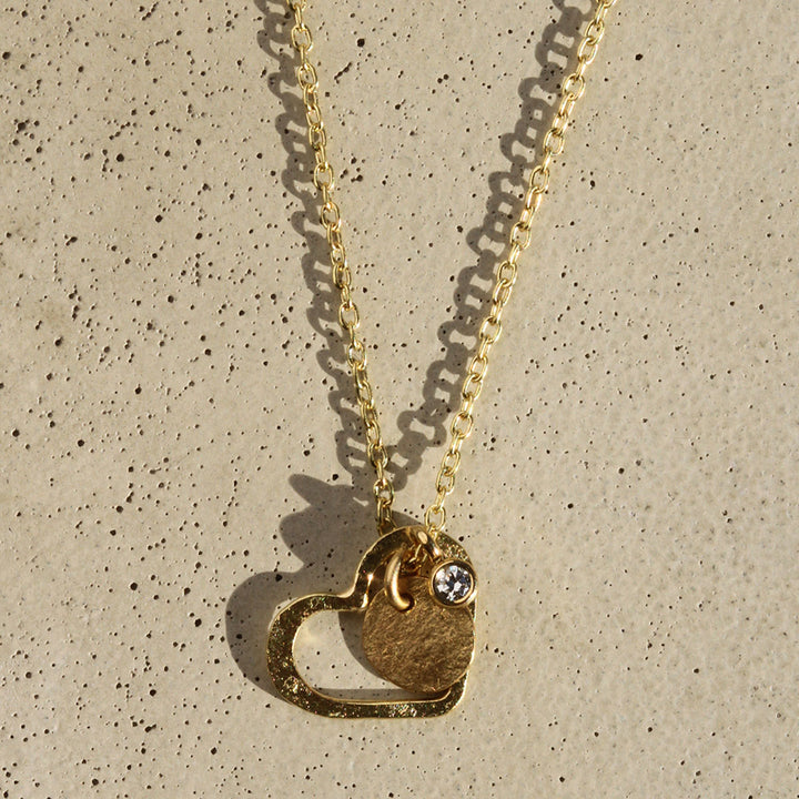 Forged Heart Charm