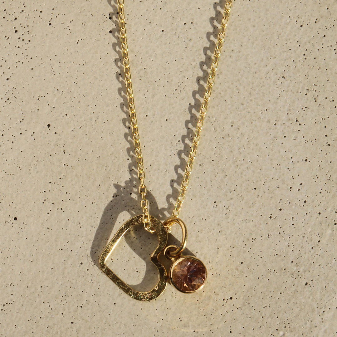 Forged Heart Charm