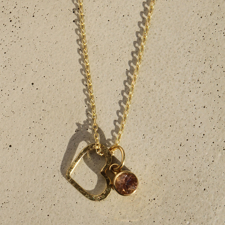 Forged Heart Charm