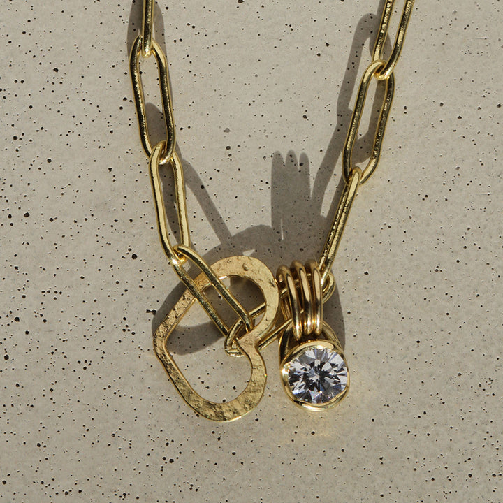 Poppy Bezel - Diamond Charm