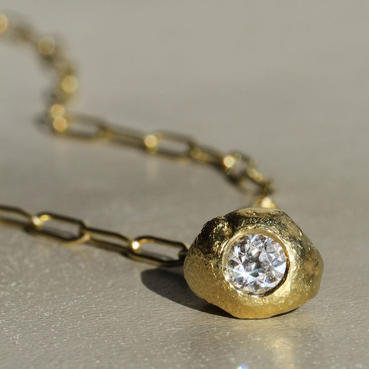 Hidden Diamond Necklace