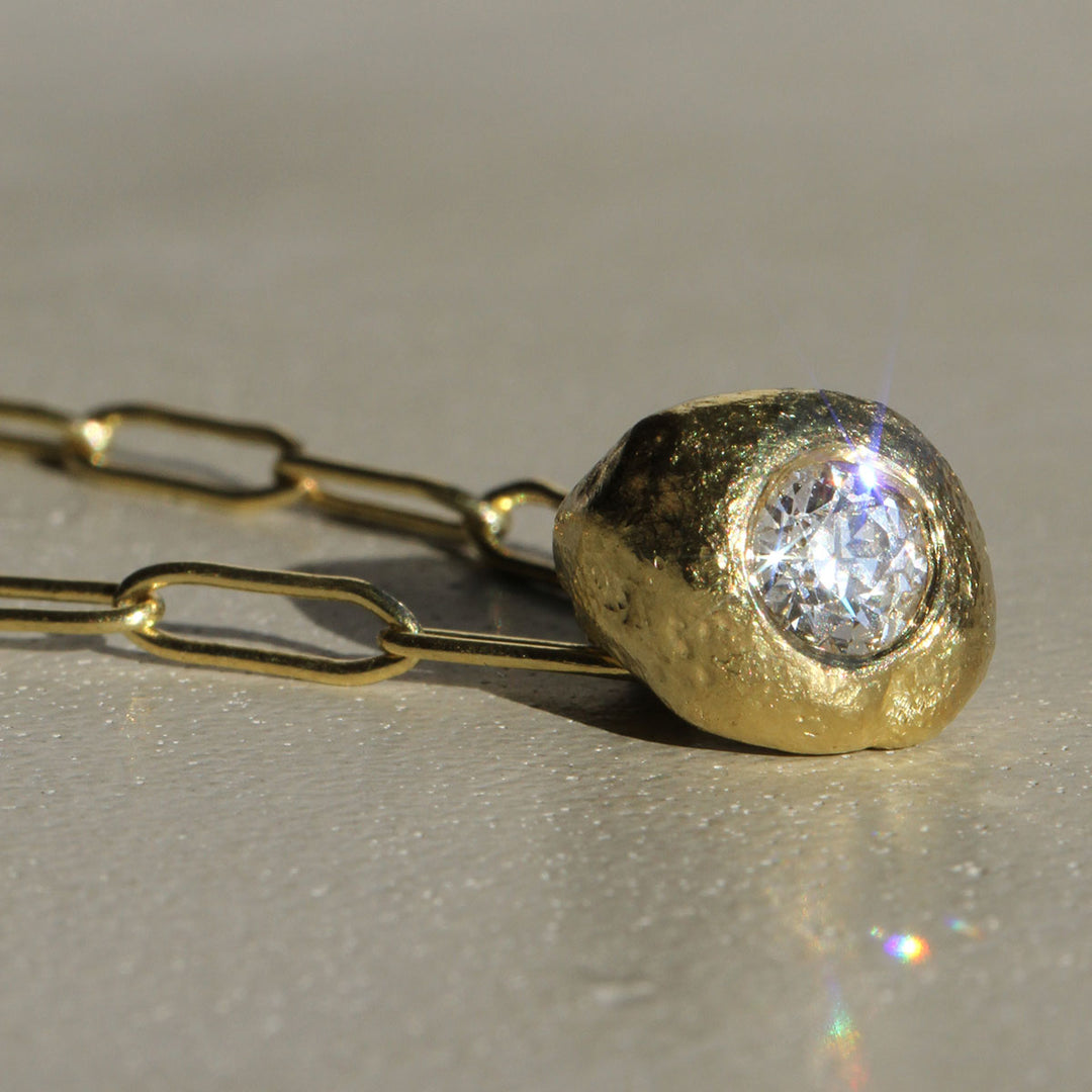 Hidden Diamond Necklace
