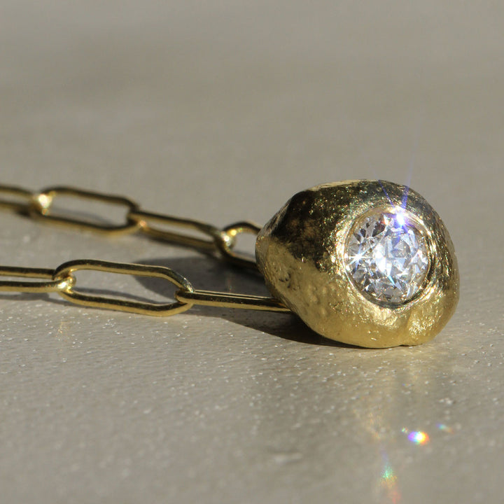 Hidden Diamond Necklace