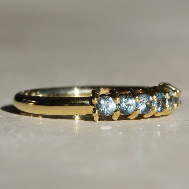 Montana Sapphire Caterpillar Ring