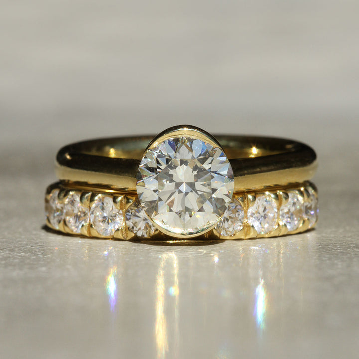 Poppy Bezel - Lofted Solitaire
