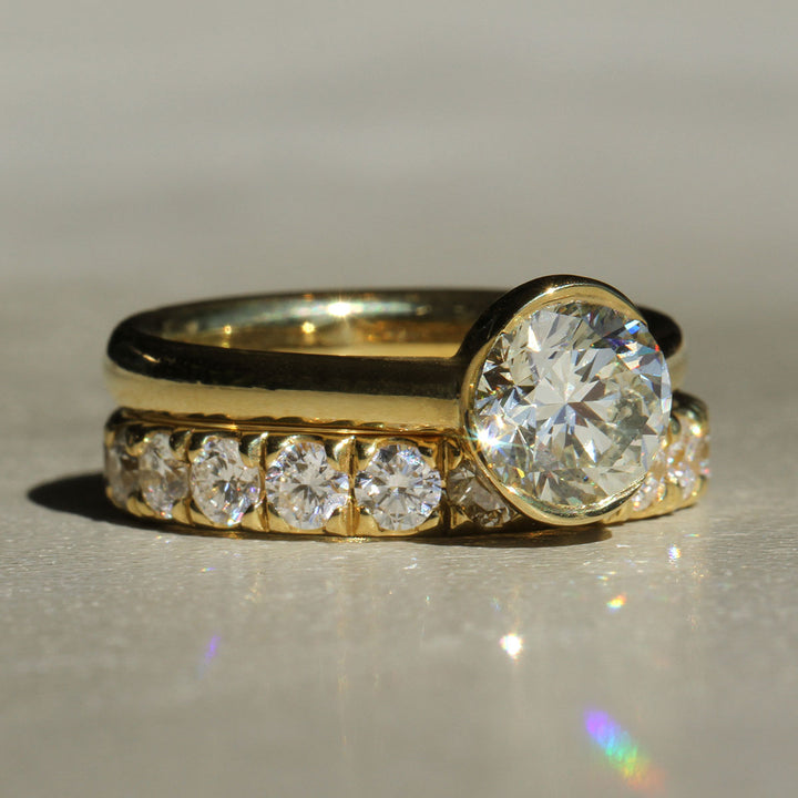 Poppy Bezel - Lofted Solitaire
