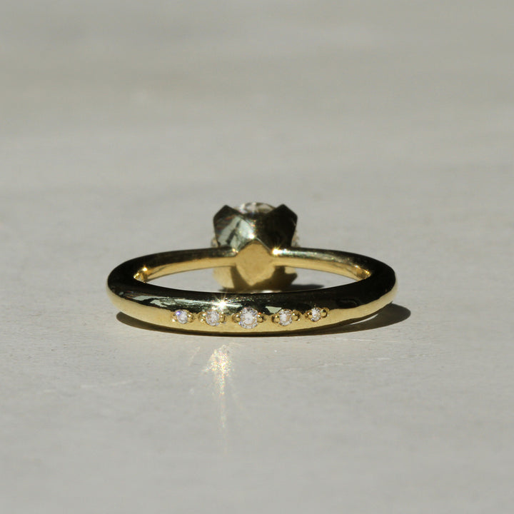 Lily Prong - Old Euro Solitaire (1.25ct)
