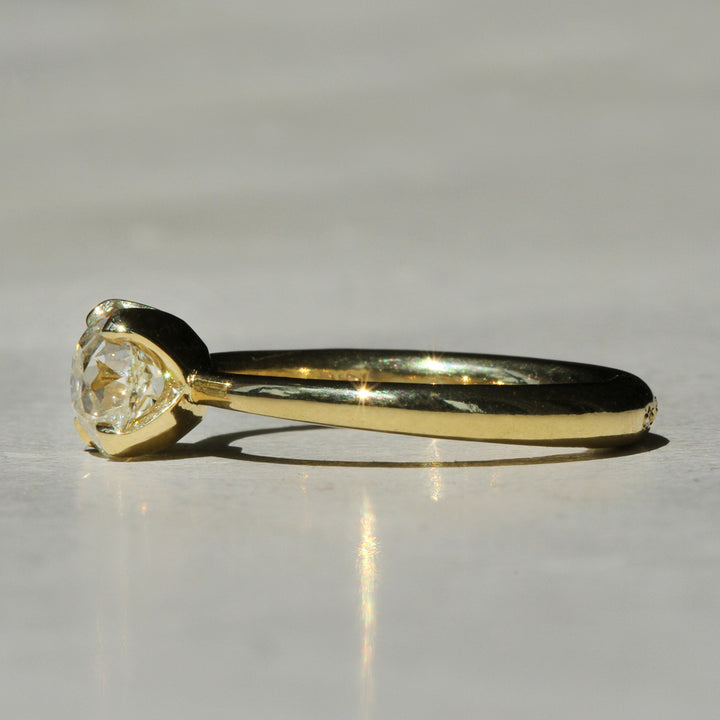 Lily Prong - Old Euro Solitaire (1.25ct)