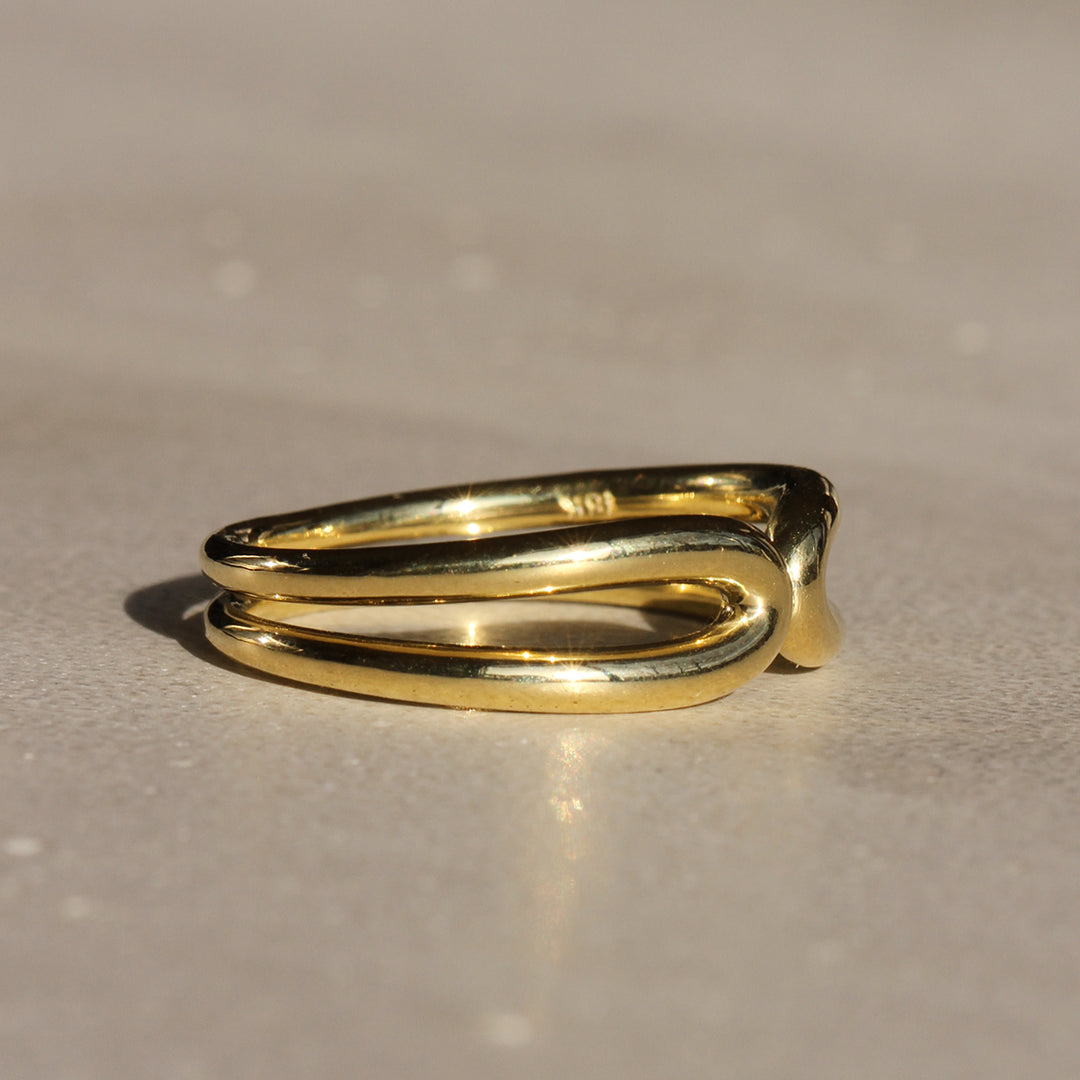 Double Loop Ring