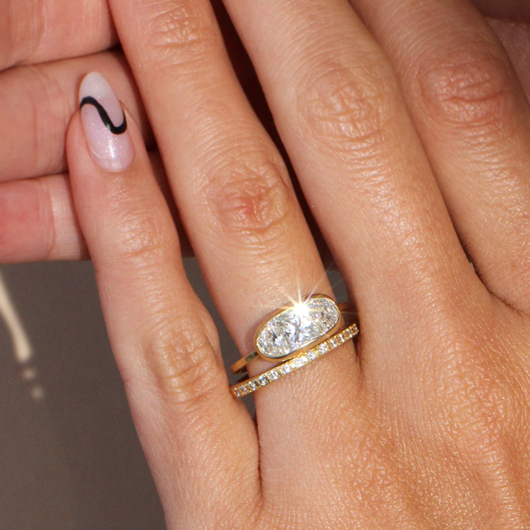 Comfort Half-Eternity Band