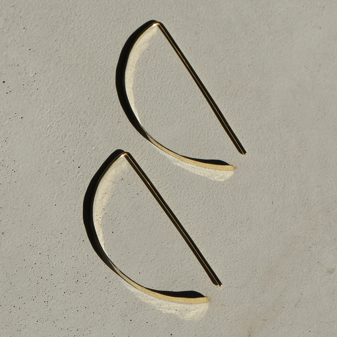 Polished D Hoops