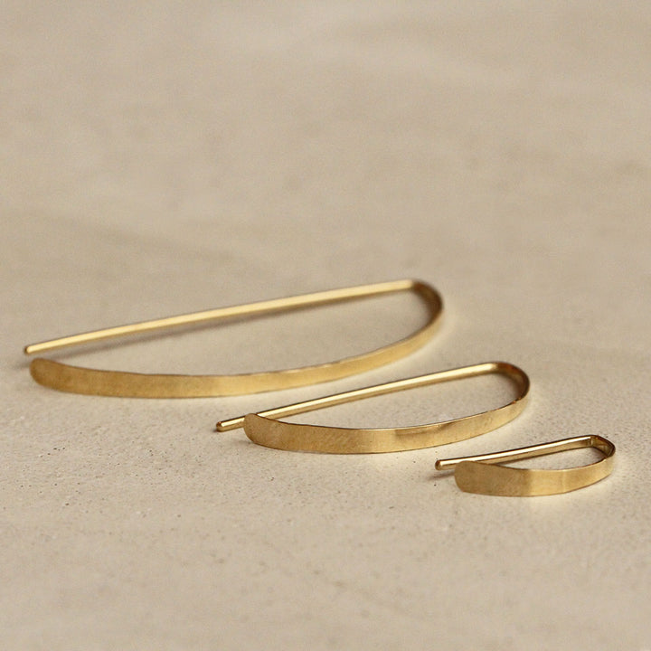 Polished D Hoops