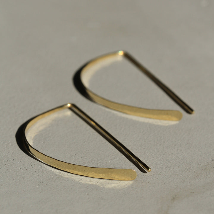 Polished D Hoops
