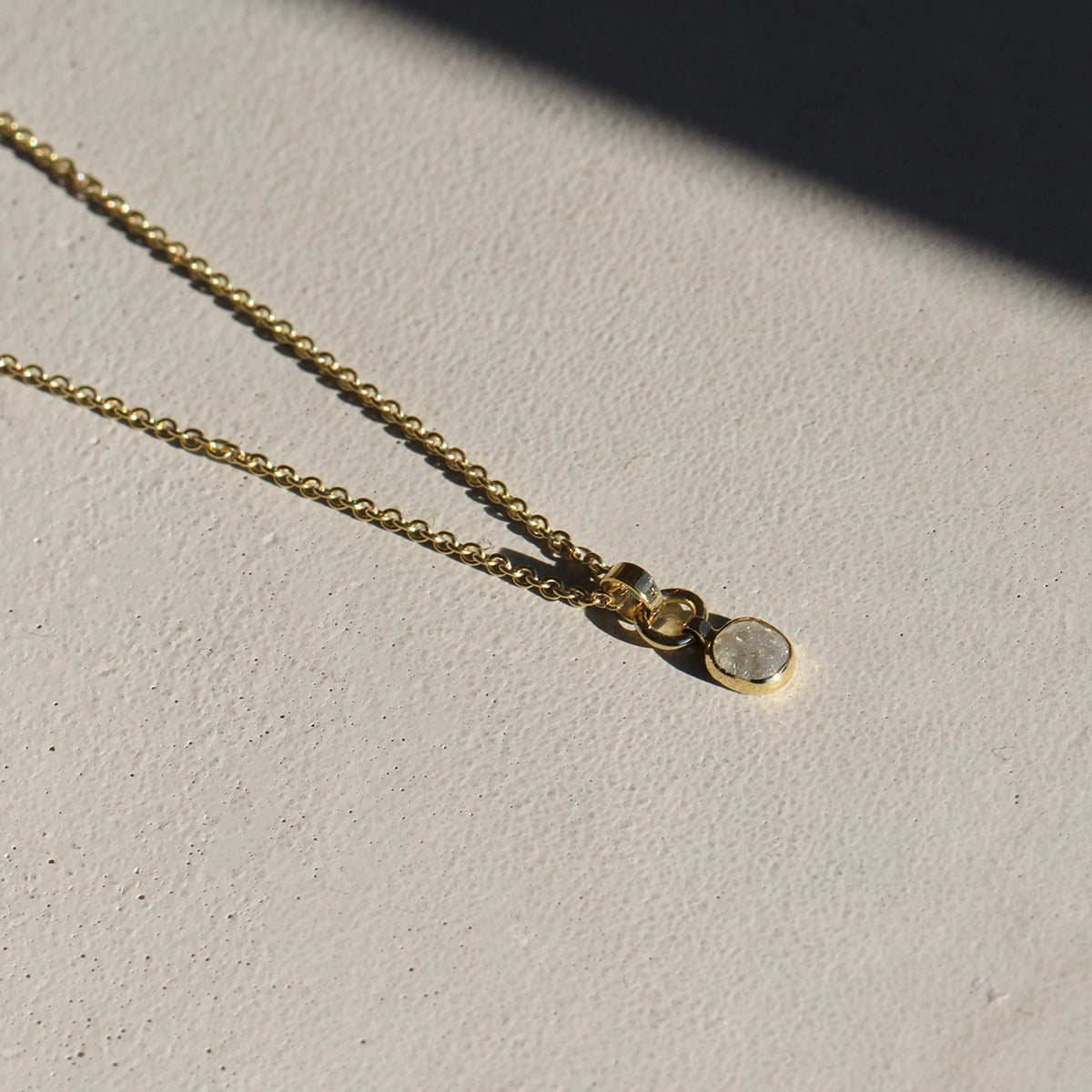 SaltandPepper Diamond Necklace Sophie Hughes