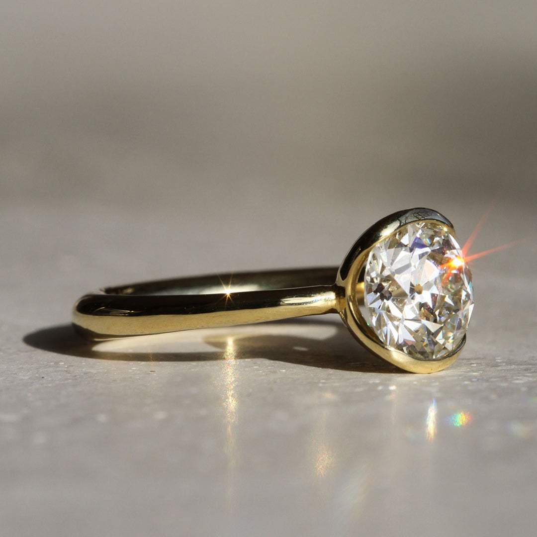 Poppy Bezel - Old Euro Solitaire III