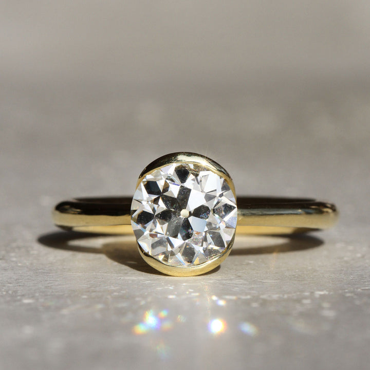 Poppy Bezel - Old Euro Solitaire III