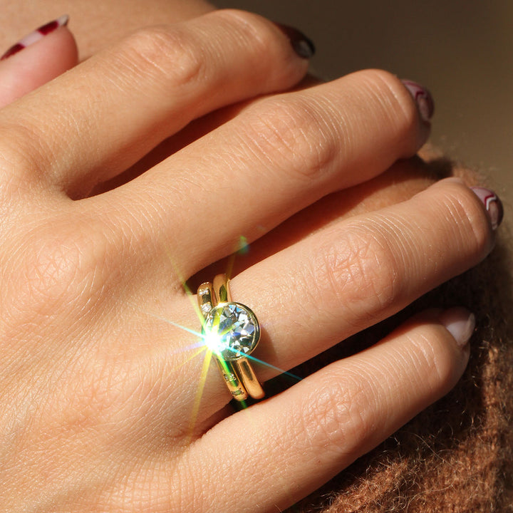 Poppy Bezel - Lofted Solitaire