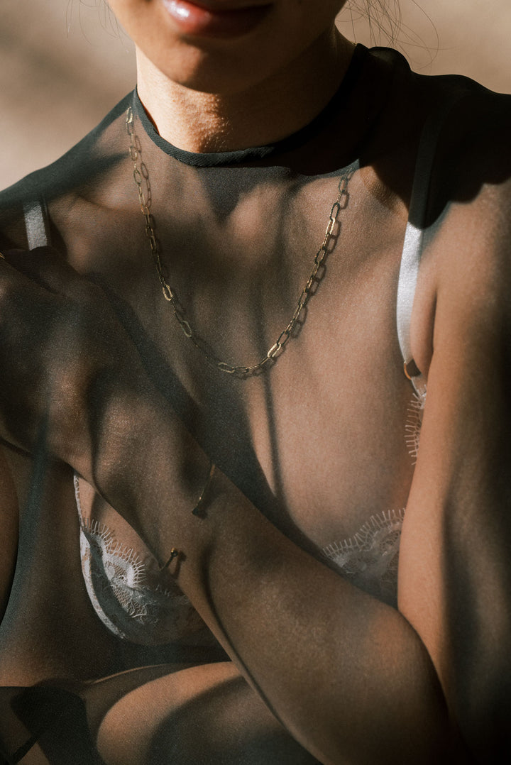 Thin Link Chain Necklace