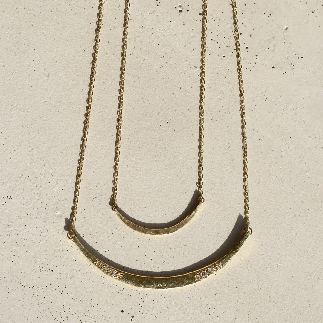 Petite Sickle Necklace