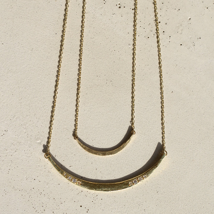 Petite Sickle Necklace