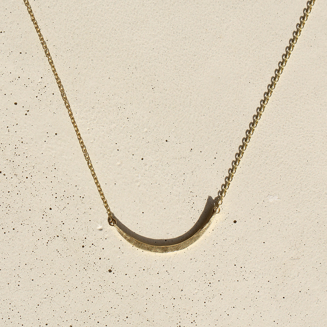 Petite Sickle Necklace