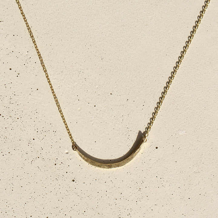 Petite Sickle Necklace