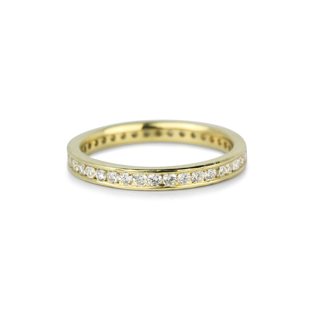 Channel Set Eternity Band
