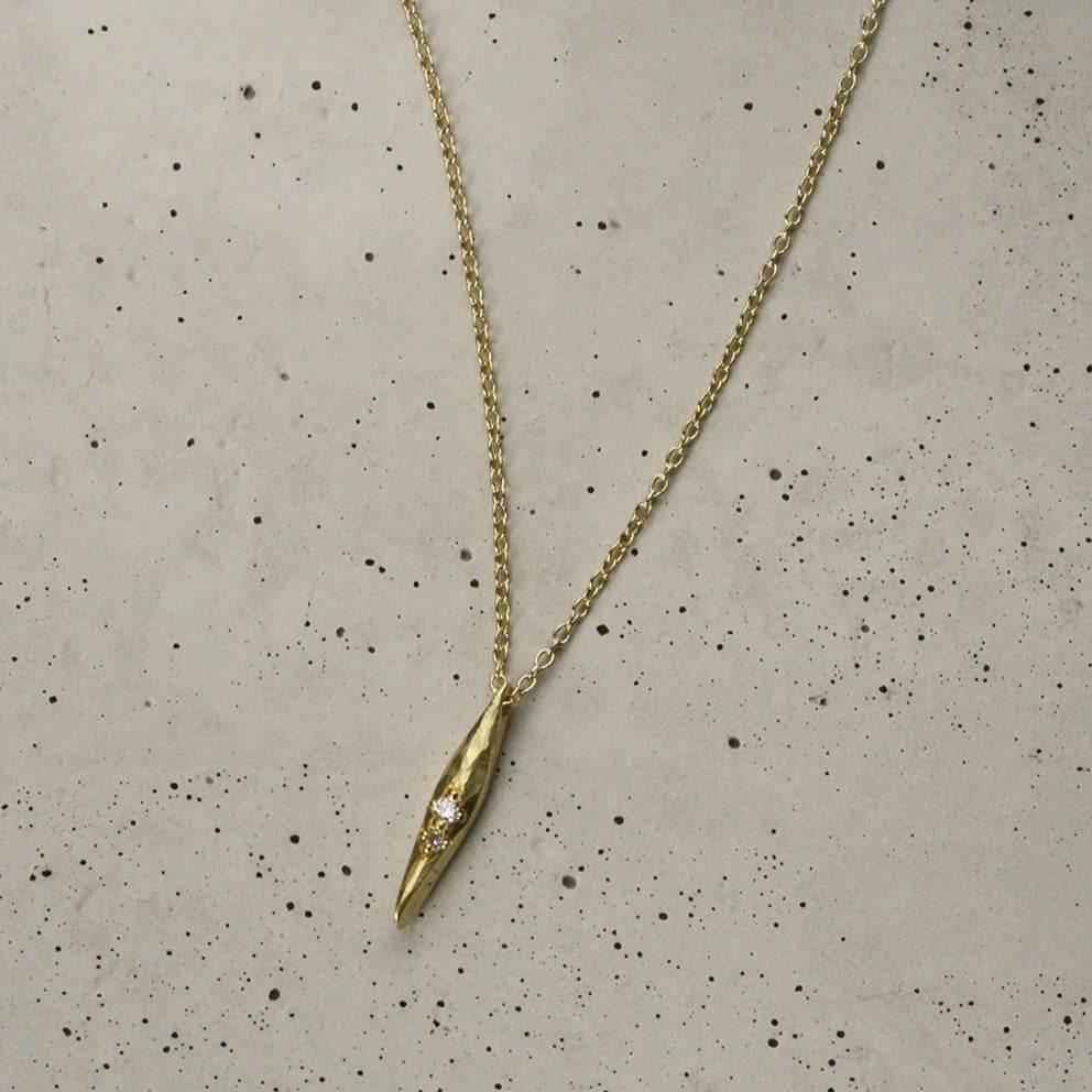 Eliza Necklace with Diamonds