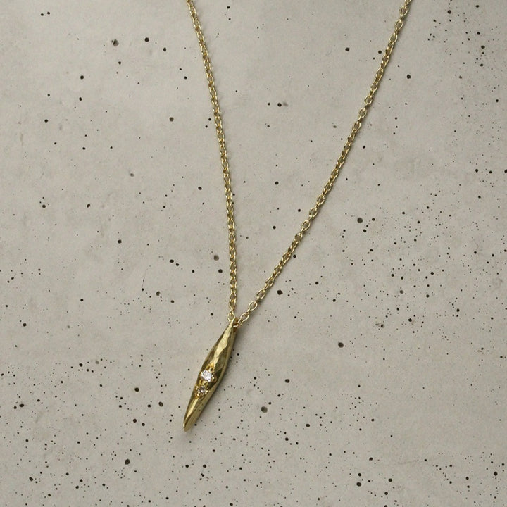 Eliza Necklace with Diamonds